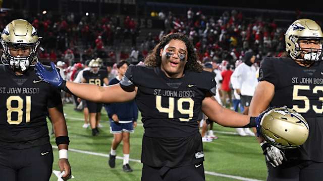 Mater Dei vs St John Bosco October 13, 2023 Photo-Heston Quan86